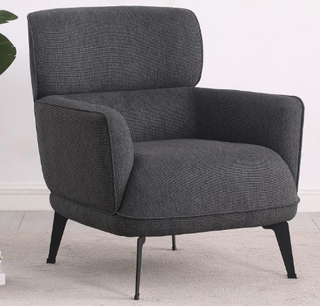 Andrea Heavy Duty High Back Accent Chair Grey